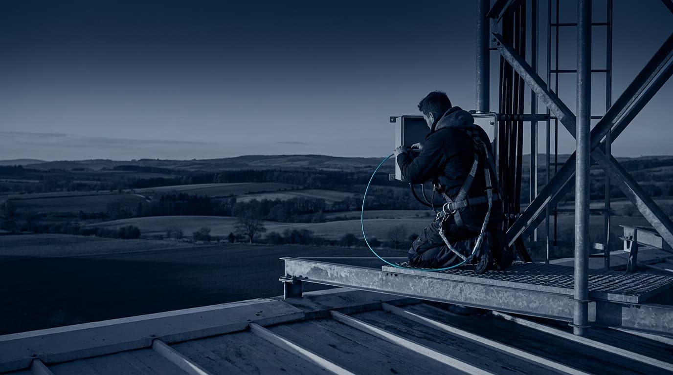 A documentary photograph that captures the operational reality behind Sonar's WISP module.