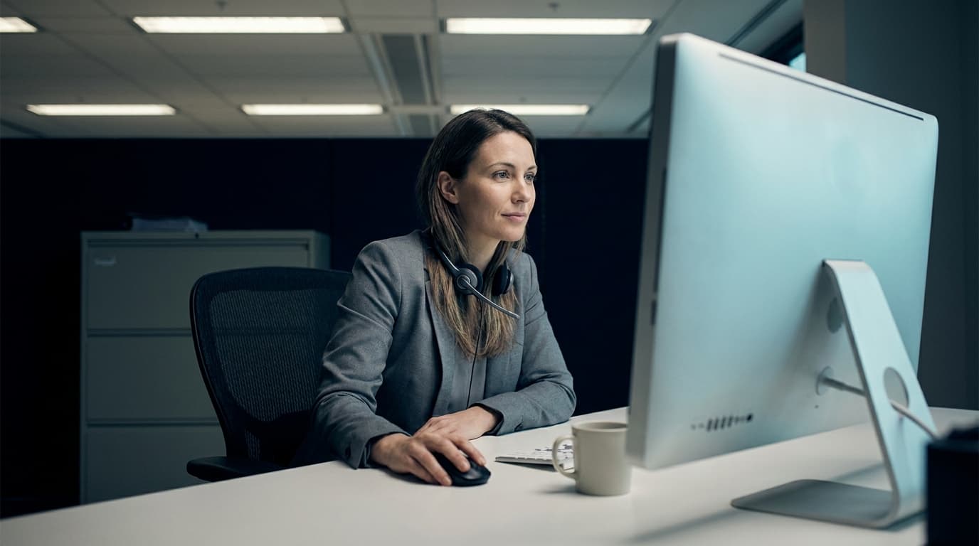 A documentary photograph that captures the operational reality behind Sonar's ACCOUNTS module.