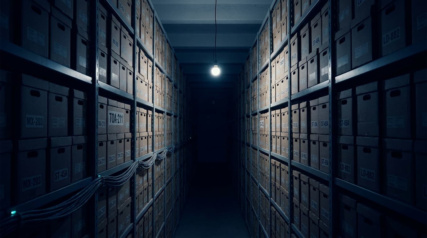 A documentary photograph that captures the operational reality behind Sonar's INVENTORY module.
