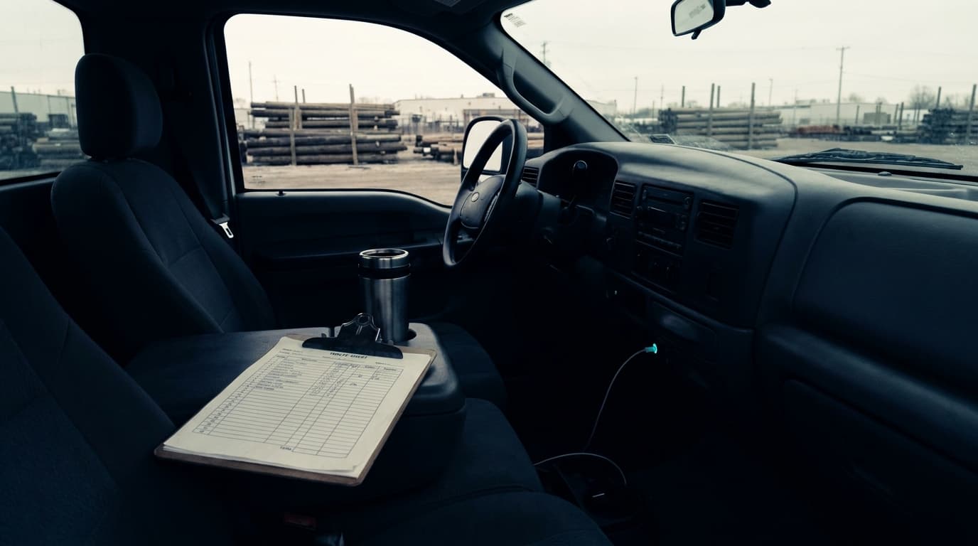 A documentary photograph that captures the operational reality behind Sonar's SCHEDULING module.