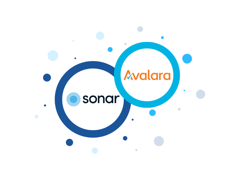 Sonar + Avalara Integration