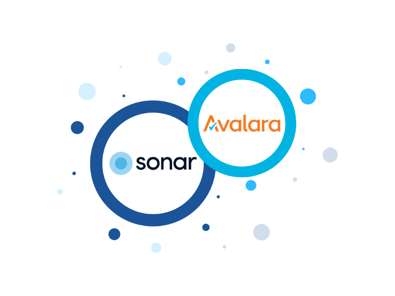 Sonar + Avalara Integration