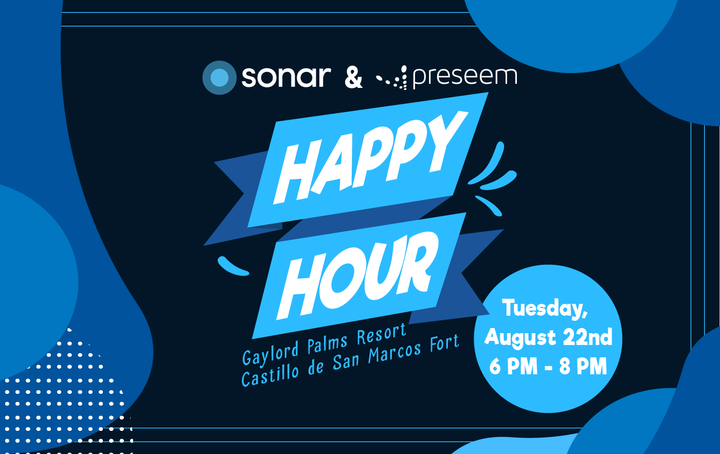 Sonar & Preseem Happy Hour at Fiber Connect