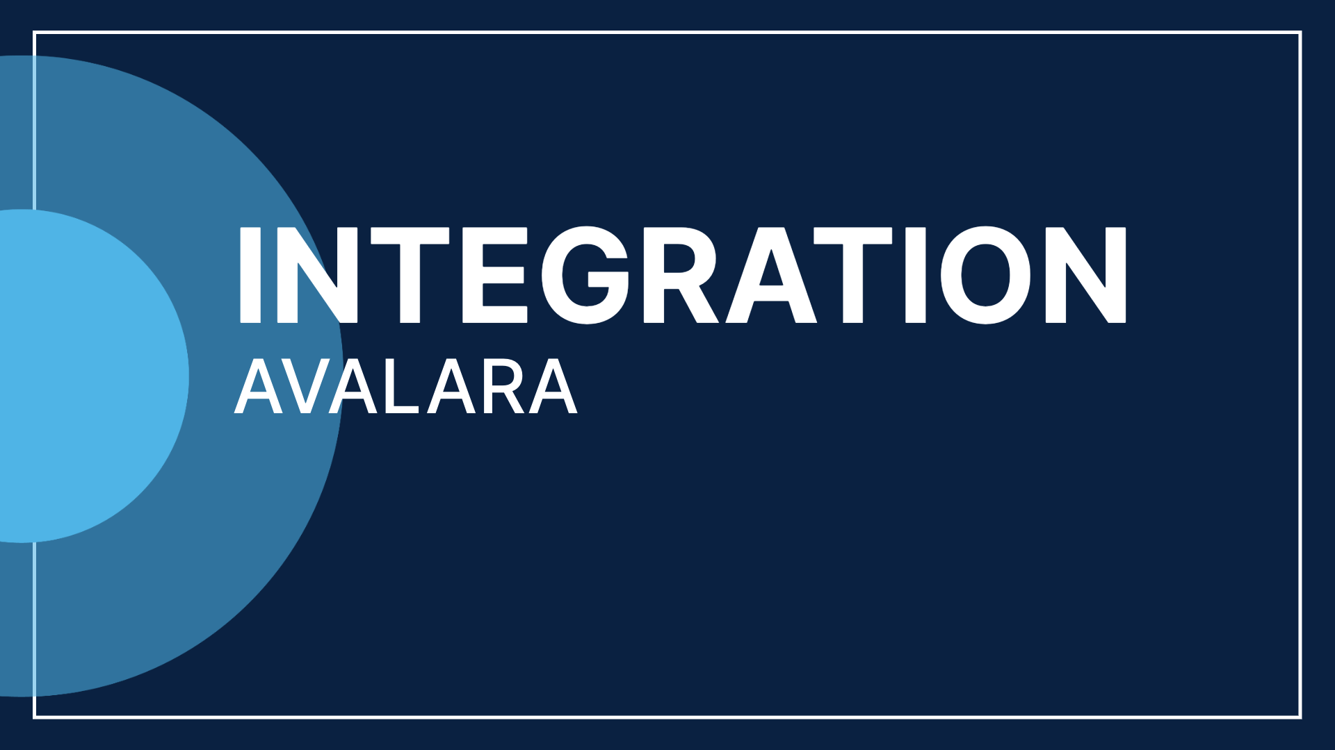 New Feature: Avalara Tax Integration