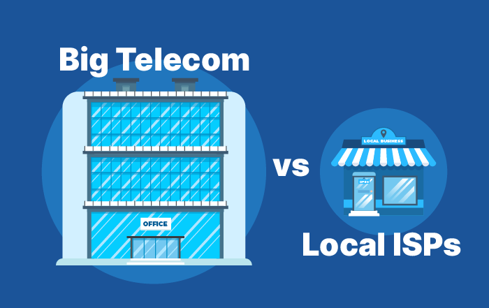 Big Telecom vs. Local ISPs: How M&A Impacts Competition