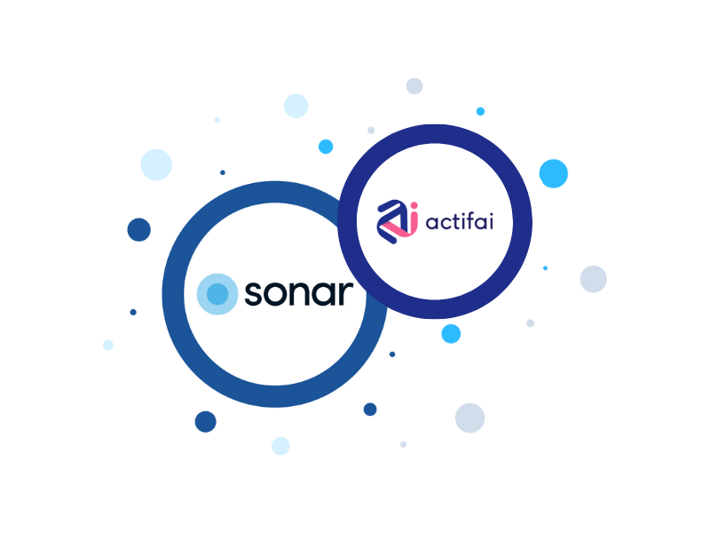 Sonar + Actifai Integration