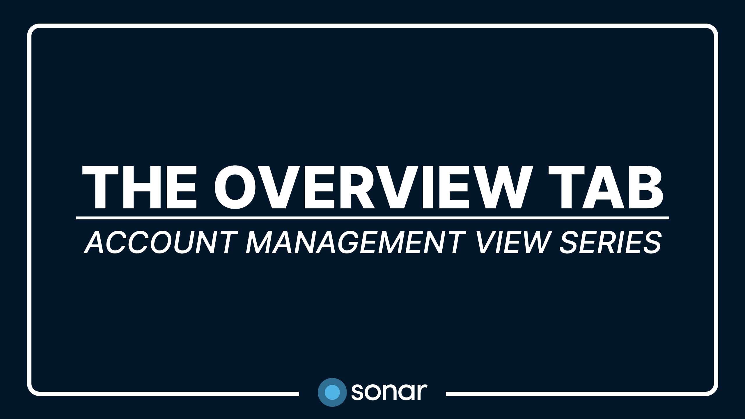 Account Management View