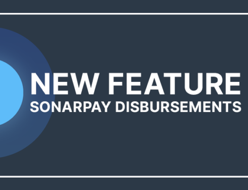 New Feature: sonarPay Disbursements